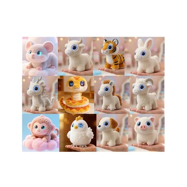 毛绒12生肖系列